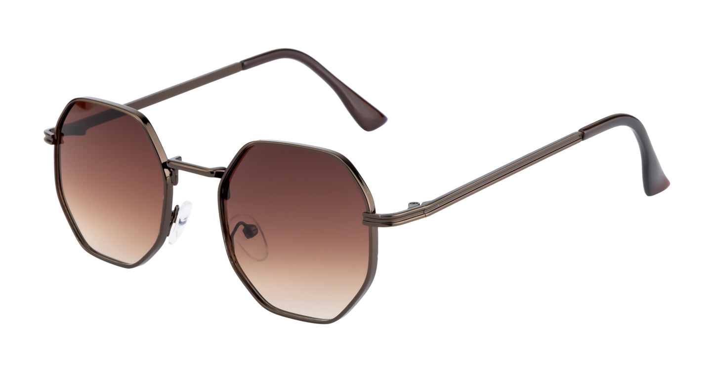 Clark N Palmer HexaGold Luxe Sunglasses