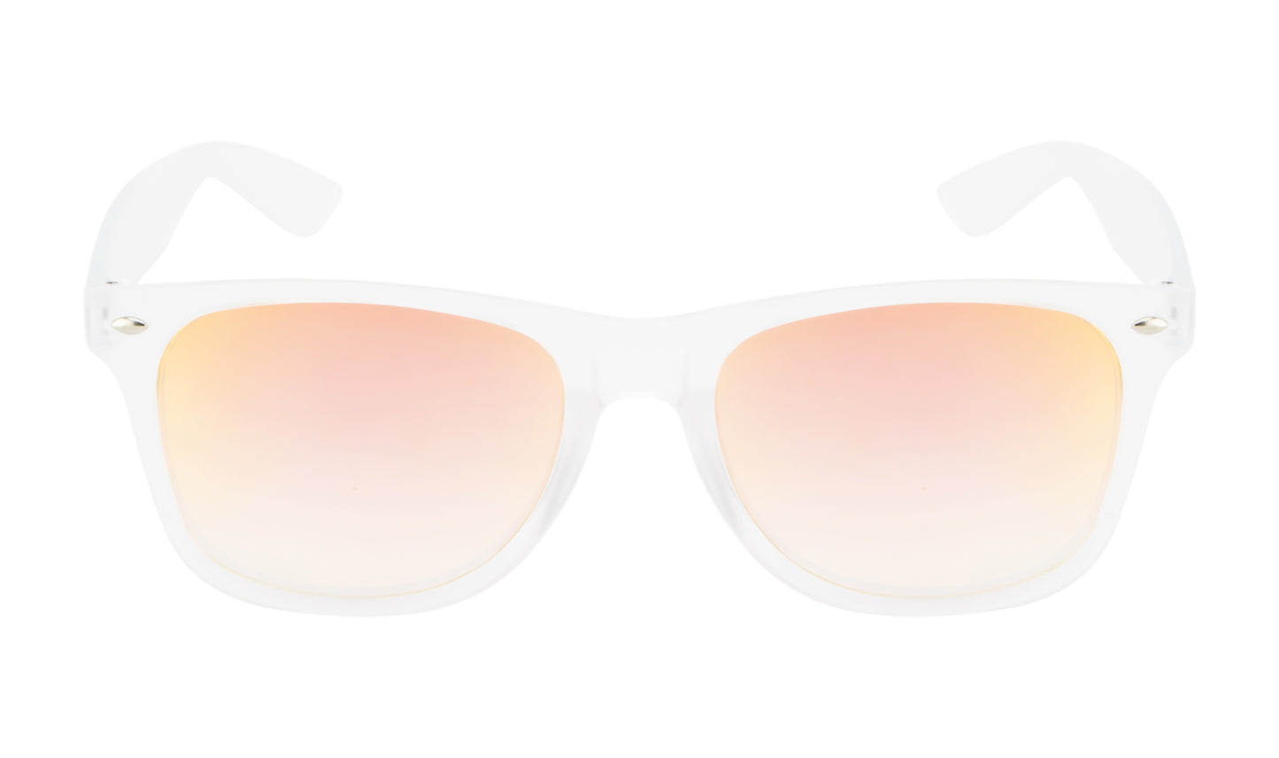 Clark N Palmer Frosted Amber Blaze Sunglasses