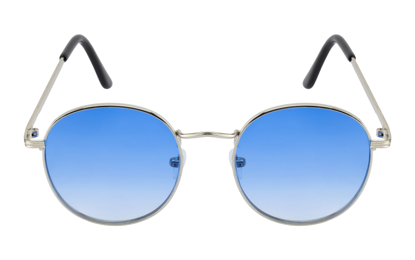 Clark N Palmer Azure Round Sunglasses