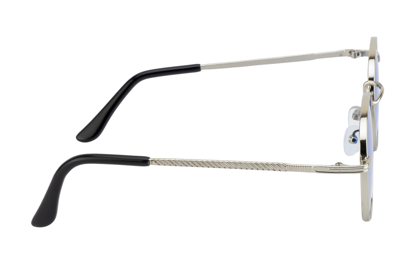 Clark N Palmer Azure Round Sunglasses