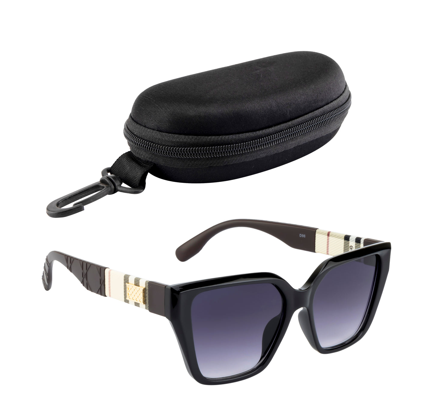 Clark N Palmer Urban Edge Square Sunglasses