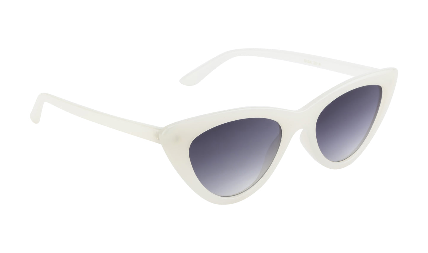 Clark N Palmer Silver Rectangular Sunglasses