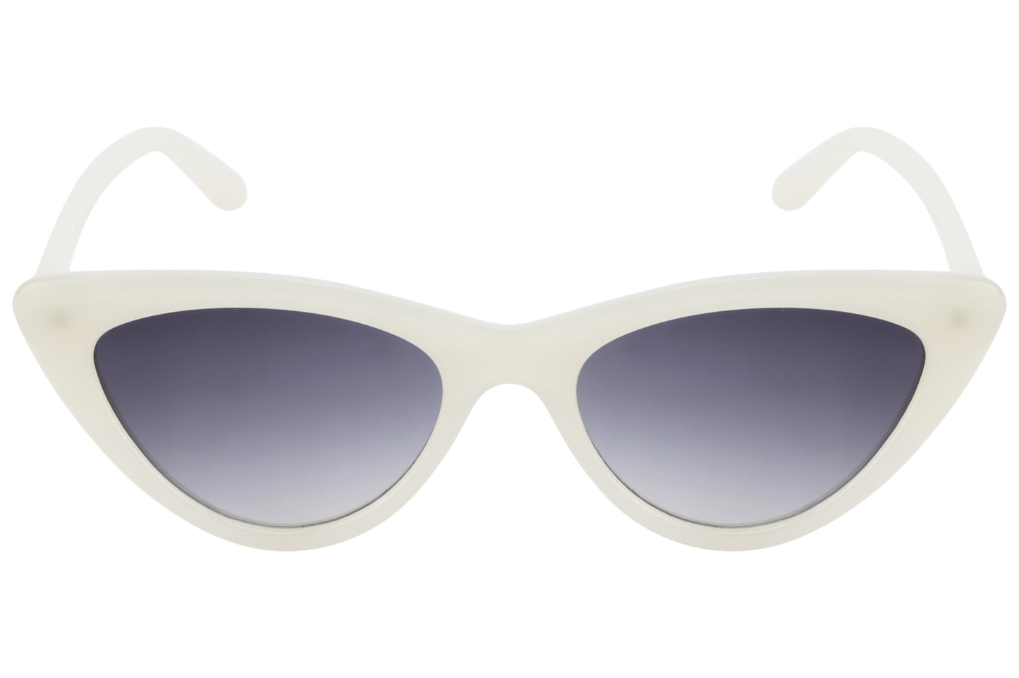 Clark N Palmer Silver Rectangular Sunglasses