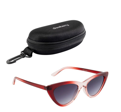 Clark N Palmer Feline Noir Cat-Eye Sunglasses