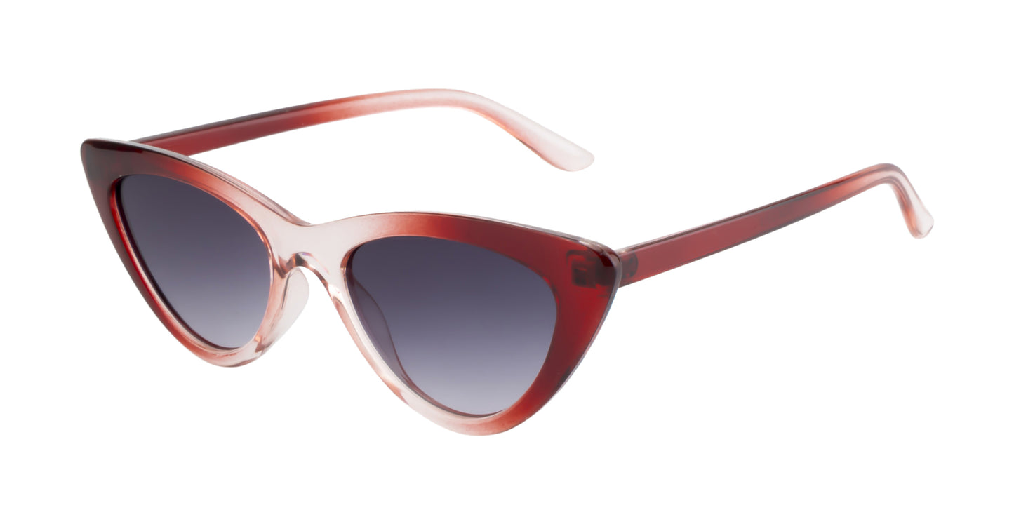 Clark N Palmer Feline Noir Cat-Eye Sunglasses