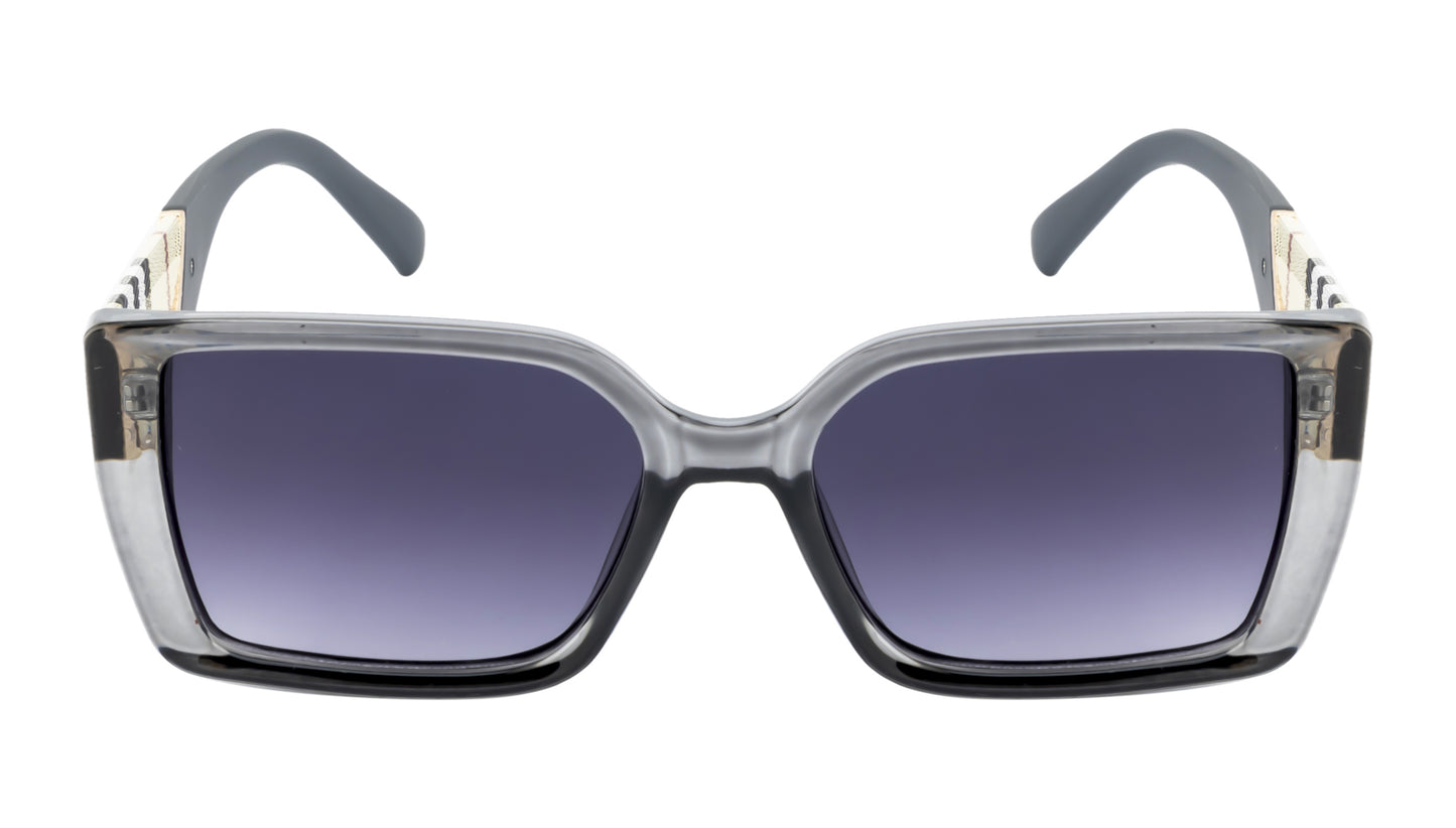 Clark N Palmer Oversized Rectangular Sunglasses