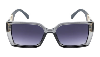 Clark N Palmer Oversized Rectangular Sunglasses