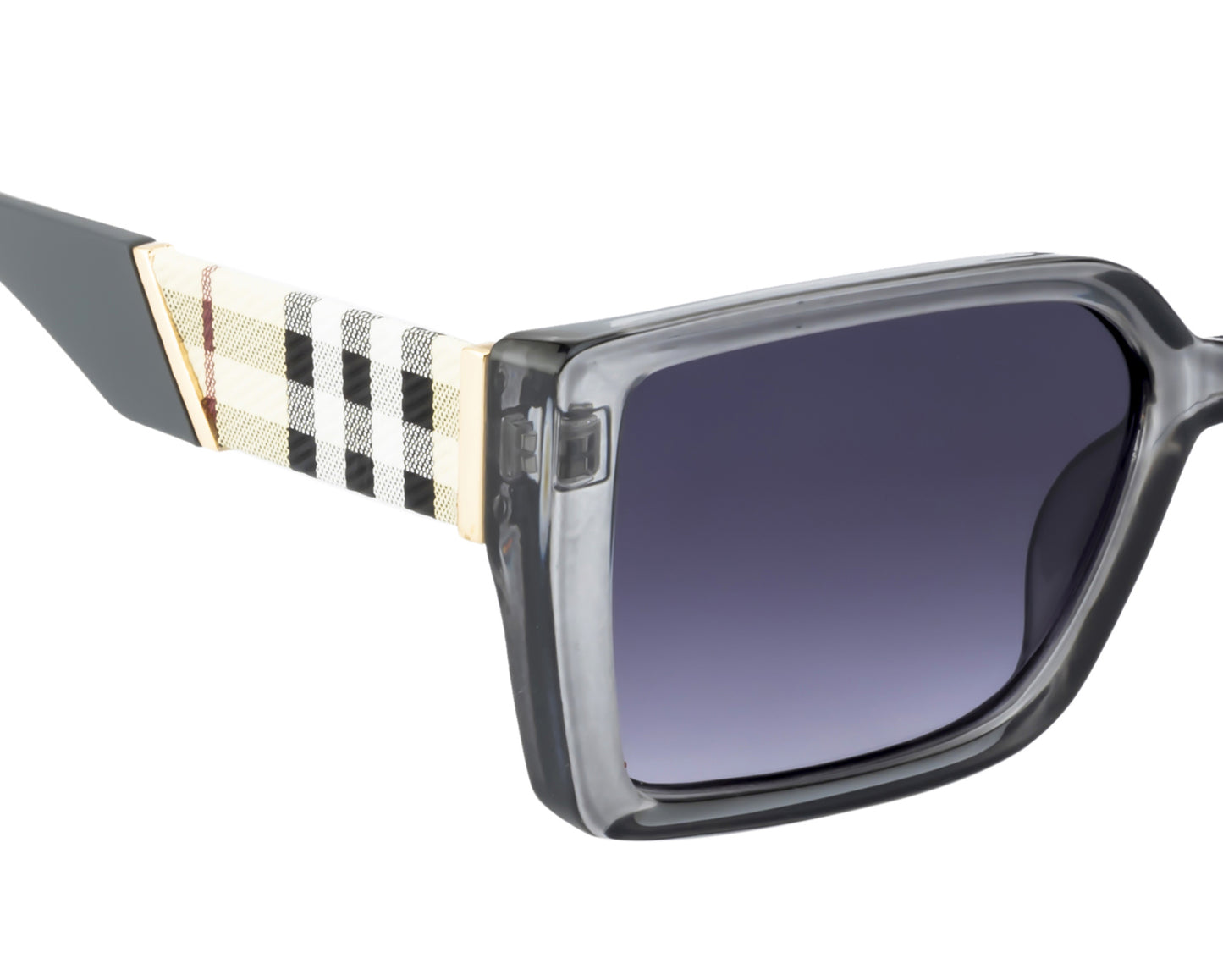 Clark N Palmer Oversized Rectangular Sunglasses
