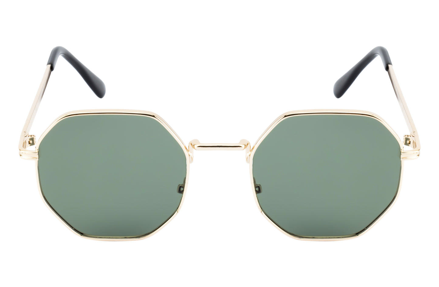 Clark N Palmer Classic Olive Hexa Sunglasses