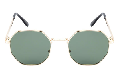 Clark N Palmer Classic Olive Hexa Sunglasses
