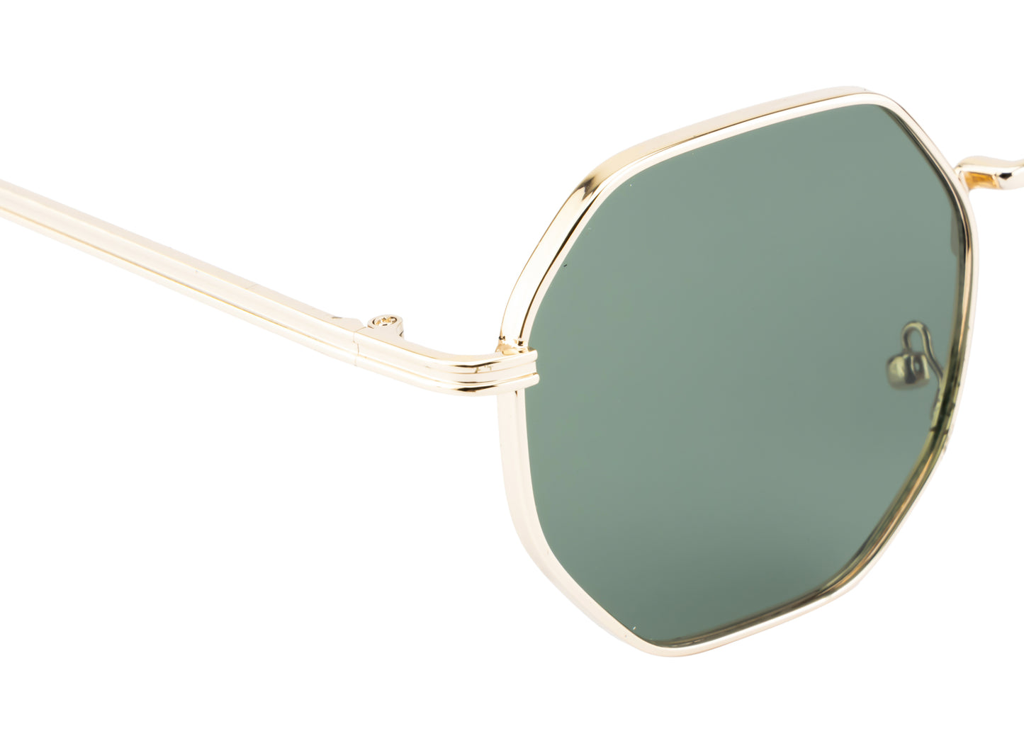 Clark N Palmer Classic Olive Hexa Sunglasses