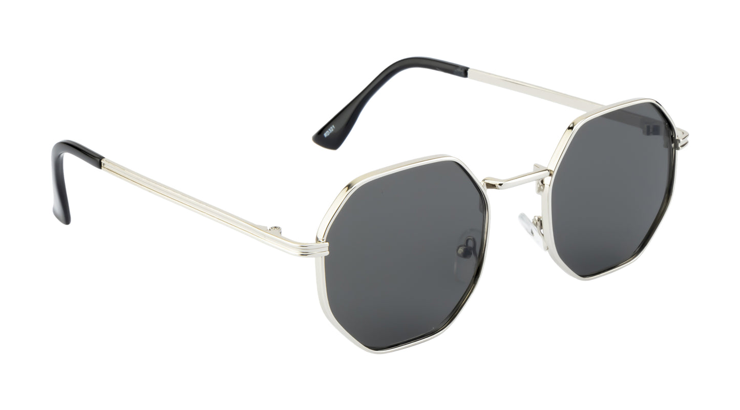 Clark N Palmer Noir Hexa Luxe Sunglasses