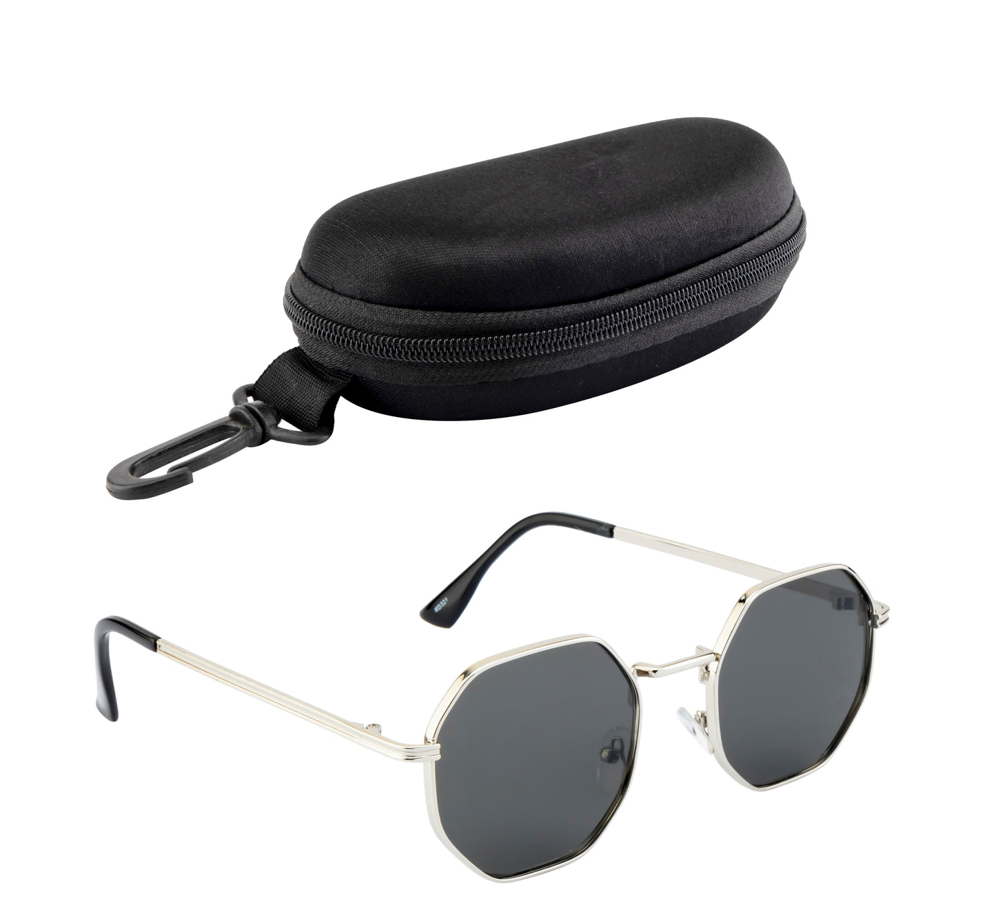 Clark N Palmer Noir Hexa Luxe Sunglasses