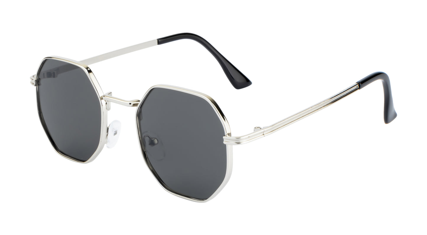 Clark N Palmer Noir Hexa Luxe Sunglasses