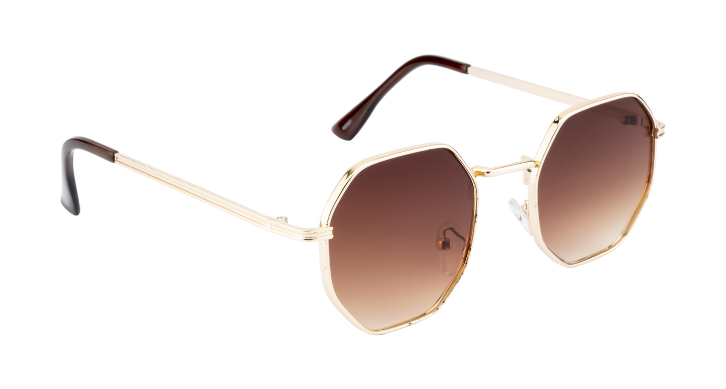 Clark N Palmer HexaGold Luxe Sunglasses