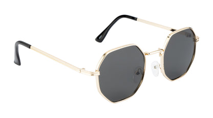 Clark N Palmer NoirGold Classic Sunglasses