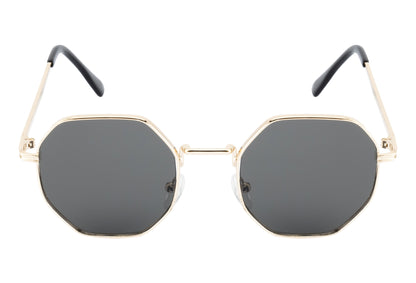 Clark N Palmer NoirGold Classic Sunglasses