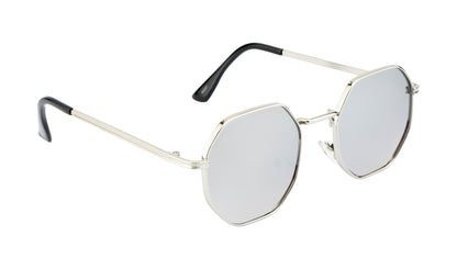 Clark N Palmer SilverMirror Hexa Sunglasses