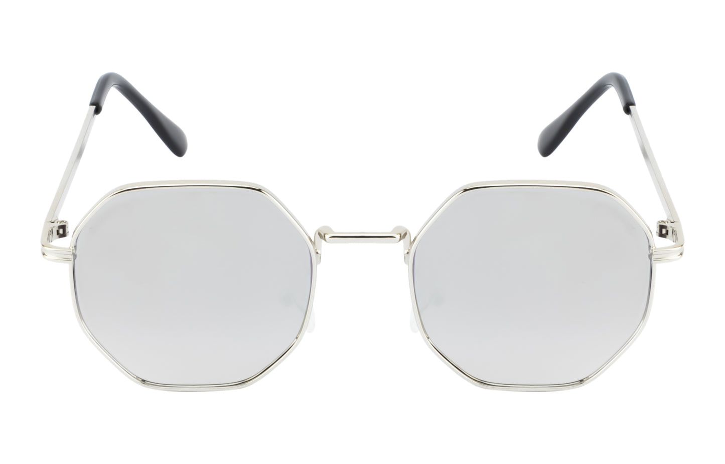 Clark N Palmer SilverMirror Hexa Sunglasses