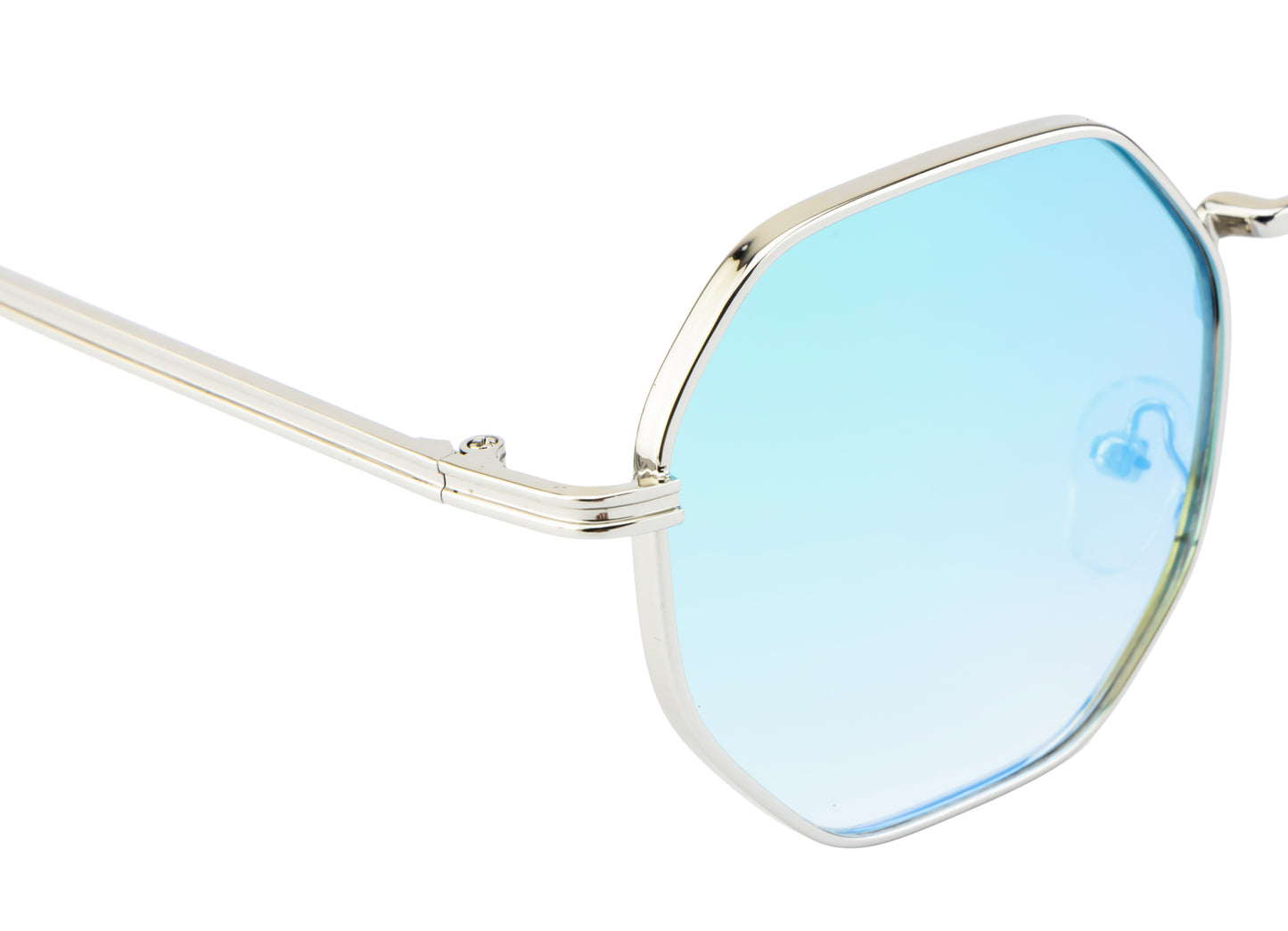 Clark N Palmer Emerald Reflection Hexa Sunglasses