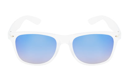 Clark N Palmer Frosted Polar Blue Sunglasses