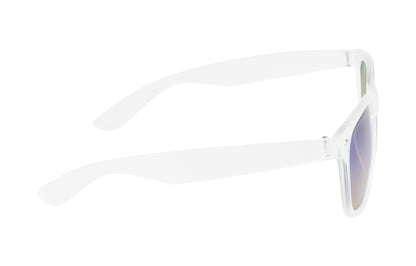 Clark N Palmer Frosted Mirror Blue Sunglasses