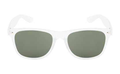 Clark N Palmer Frosted Classic Green Sunglasses