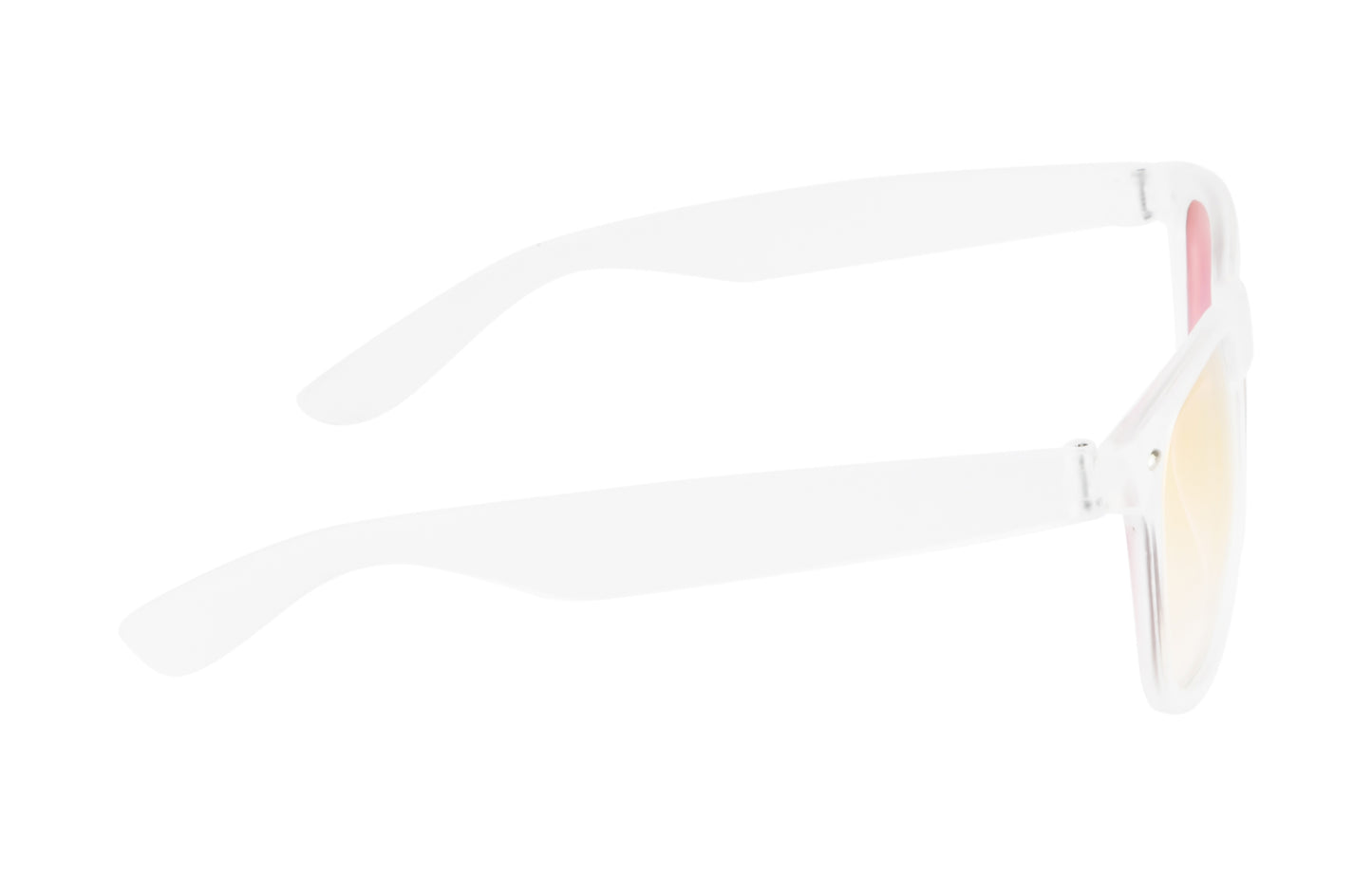 Clark N Palmer Frosted Amber Blaze Sunglasses