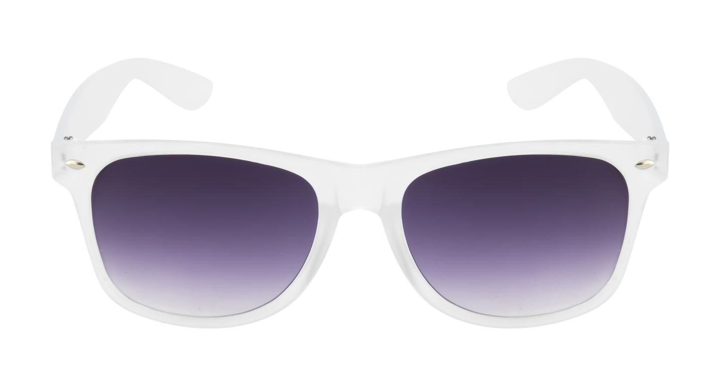 Clark N Palmer Frosted Noir Fade Sunglasses