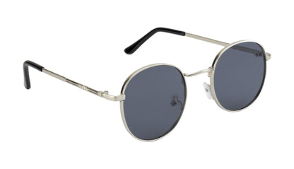 Clark N Palmer Classic Noir Round Sunglasses