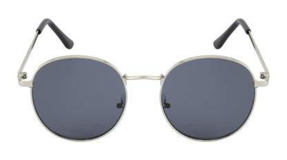 Clark N Palmer Classic Noir Round Sunglasses