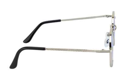 Clark N Palmer Azure Round Sunglasses