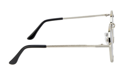 Clark N Palmer Purple Gradient Round Sunglasses
